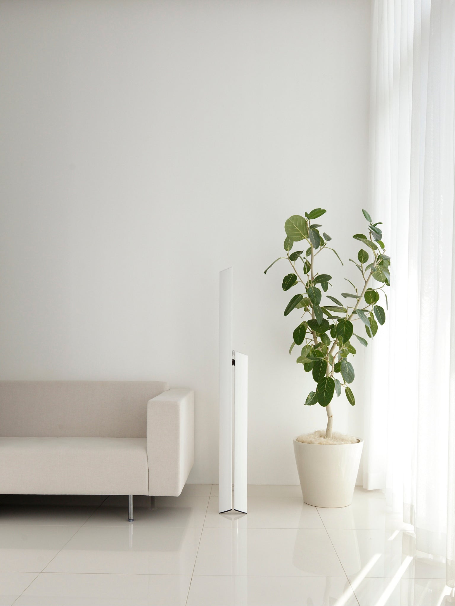 Lucano 3-step wit als stijlvol detail in modern interieur