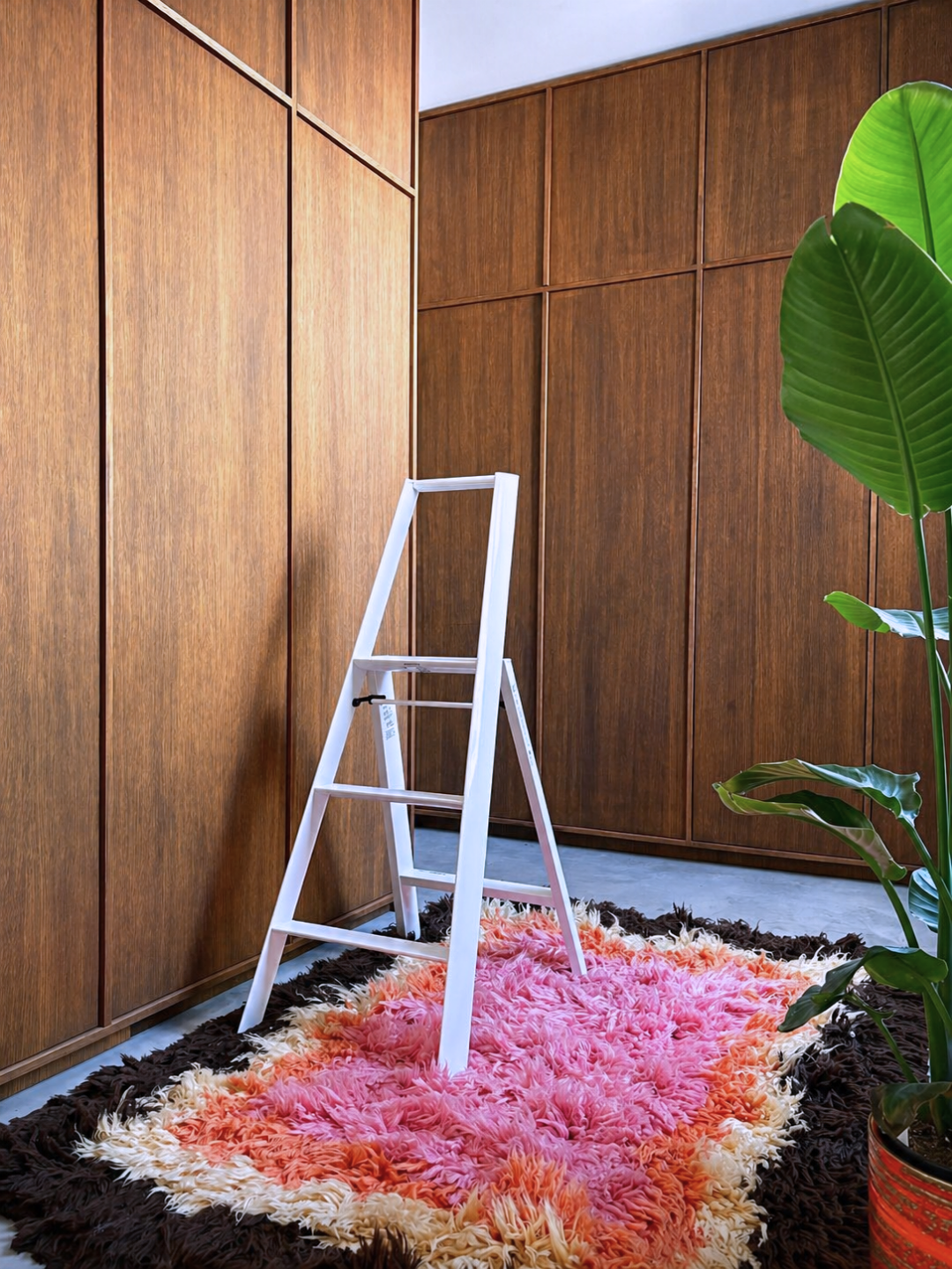 Hasegawa Lucano Ladder 3 Step White