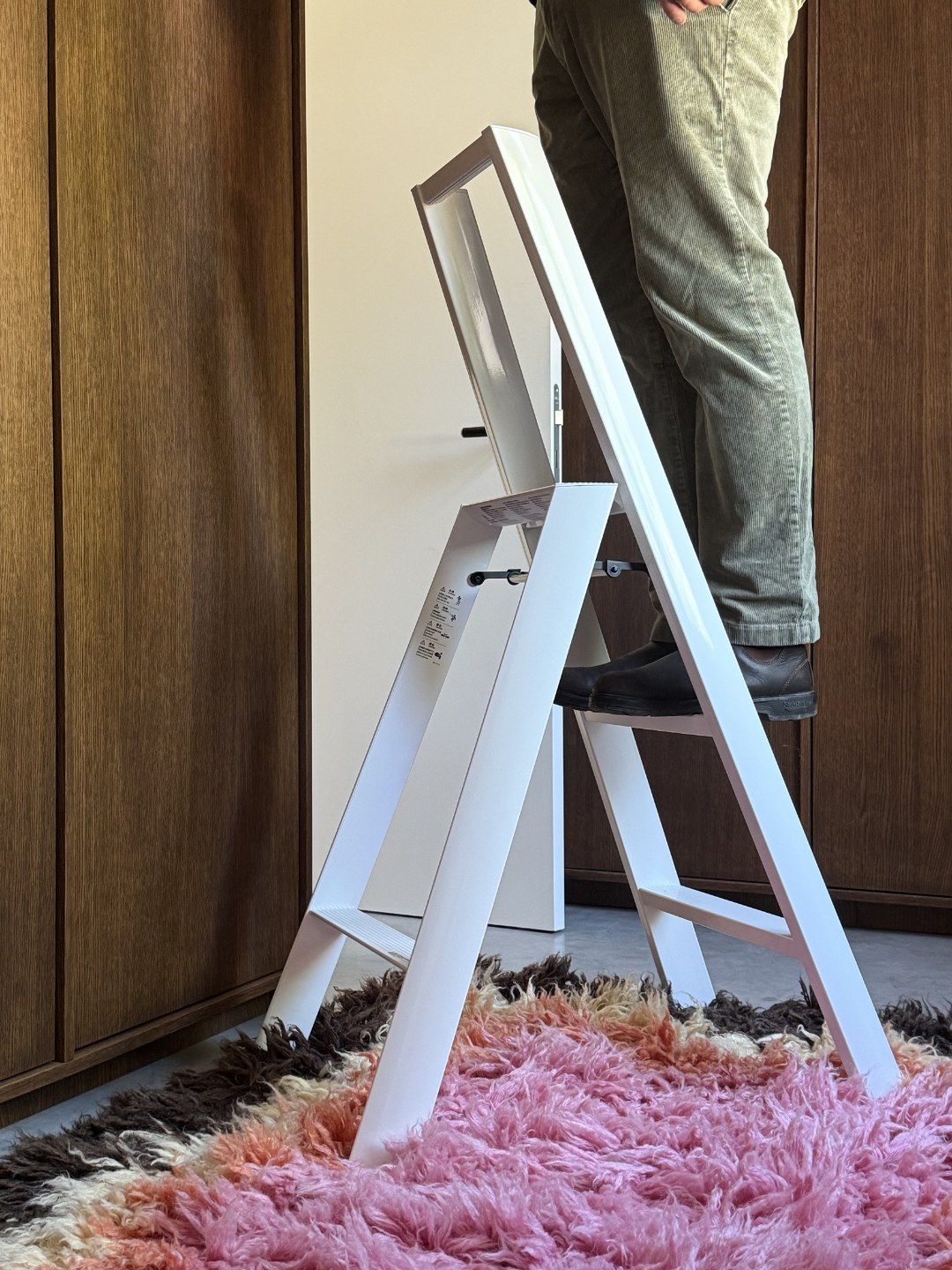 Hasegawa Lucano Ladder 3 Step White