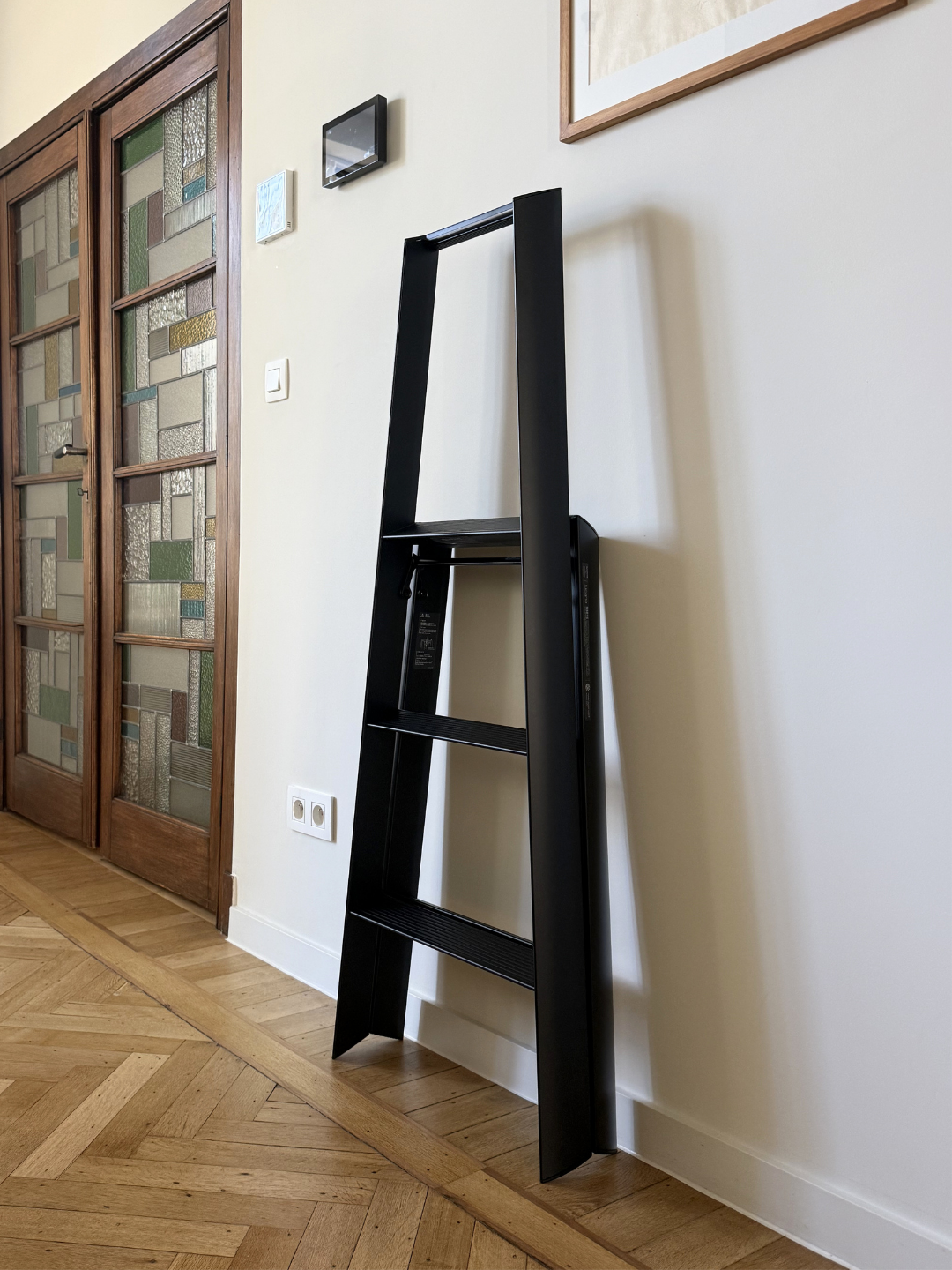 Hasegawa Lucano Ladder 3 Step Black